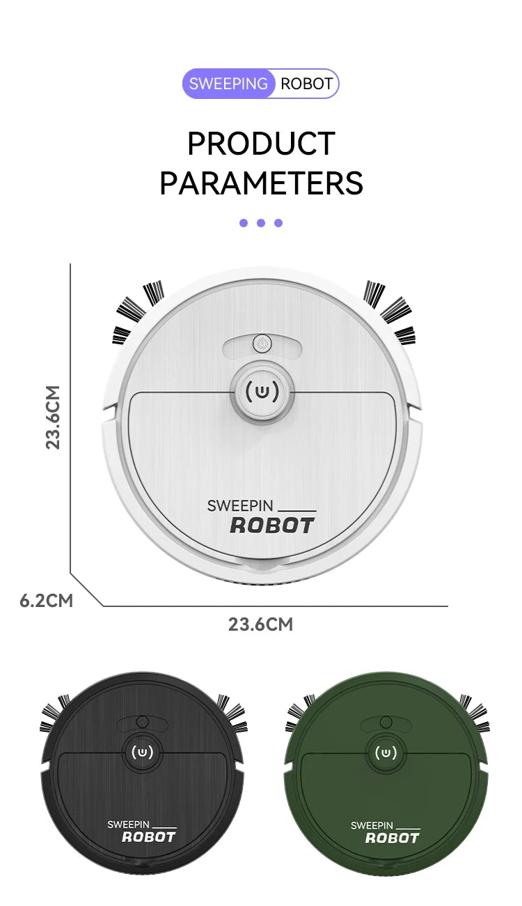 Xiaomi Electric Sweeper Home Smart Sweeping Robot Wet and Dry Remote Control Sweeper Suitable for Carpeted Bedrooms - Asthetiss